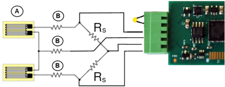 Half Bridge Strain Gauge Interface